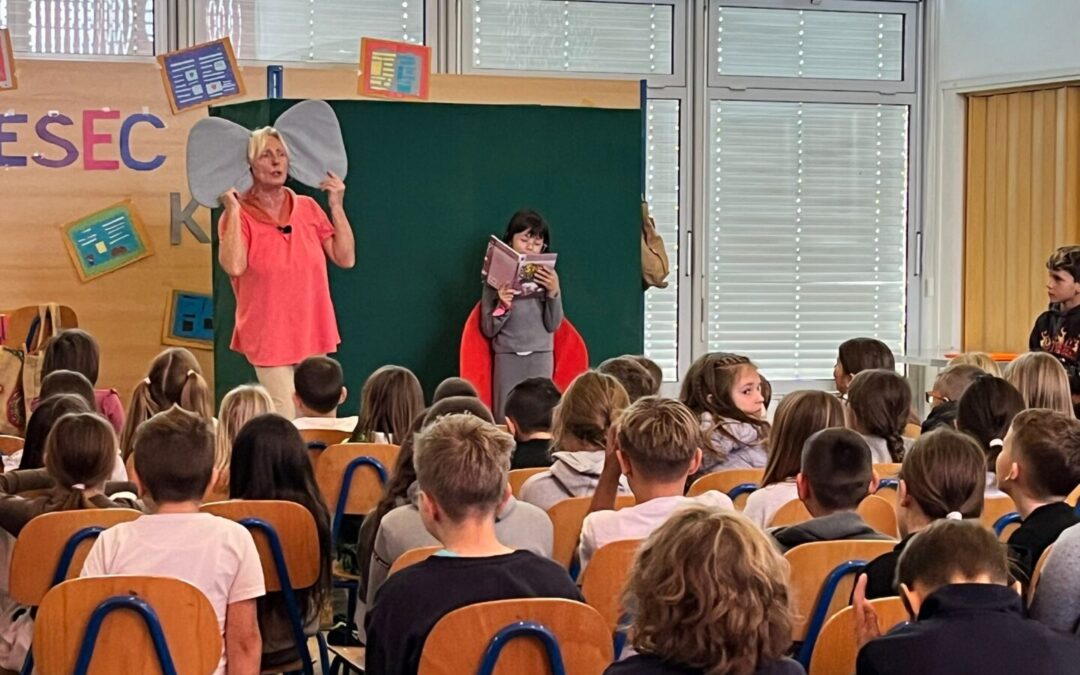 Gostovanje književnice Jadranke Čunčić-Bandov u OŠ Slavka Kolara Kravarsko