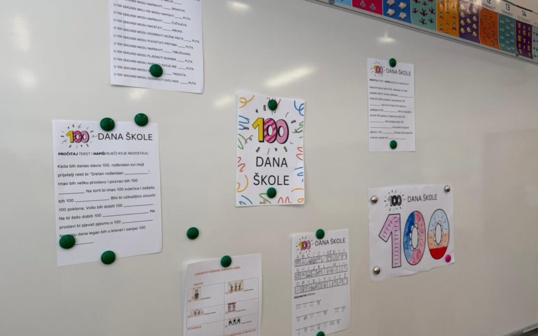100. dan škole obilježen na poseban način u trećem razredu