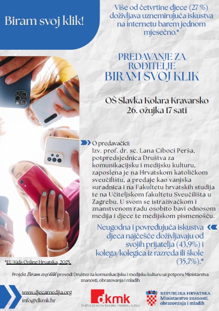 Predavanje za roditelje o zaštiti djece na internetu!